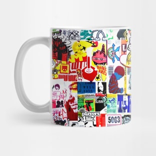 Street Art Stickers Maxi Mix Mug